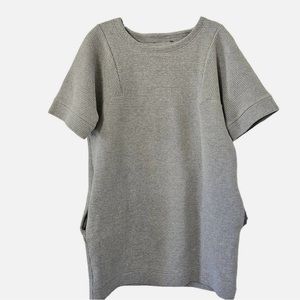 Banana Republic Gray Scuba dress size large